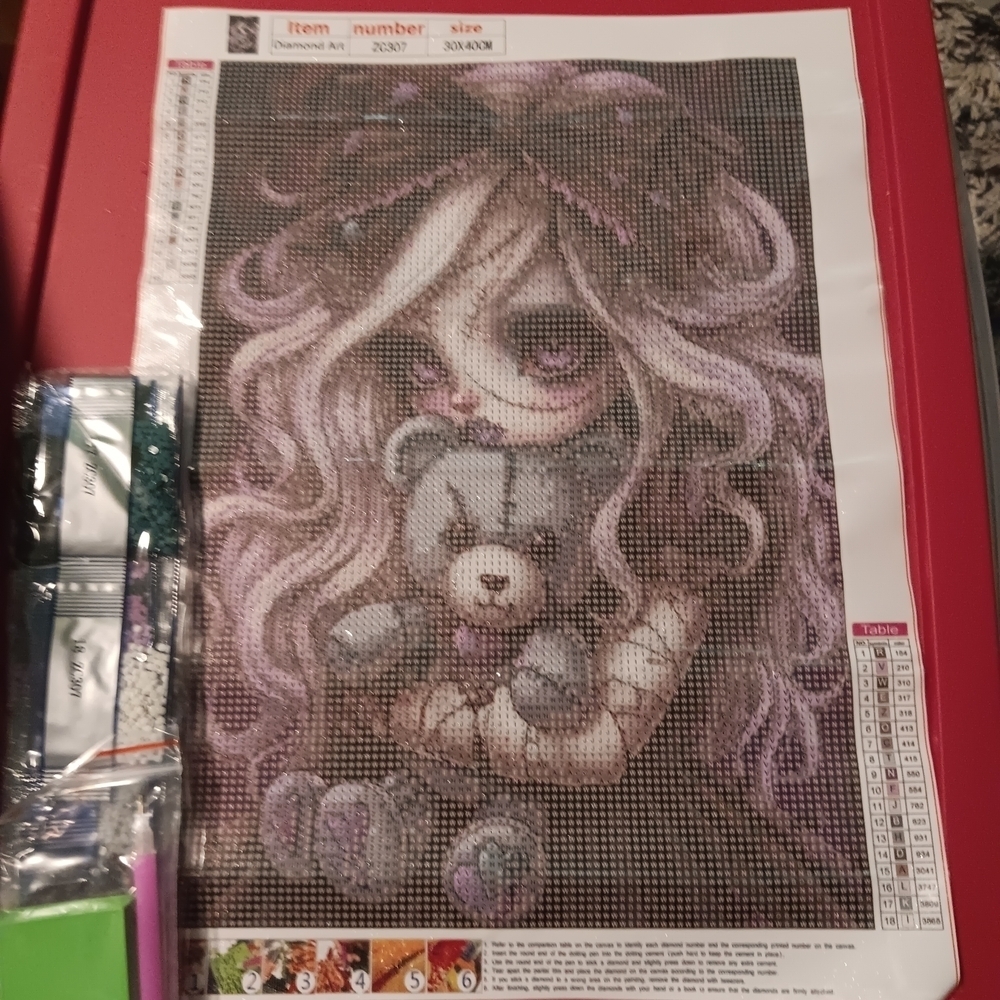 Whimsical Art Kit with Bear Design